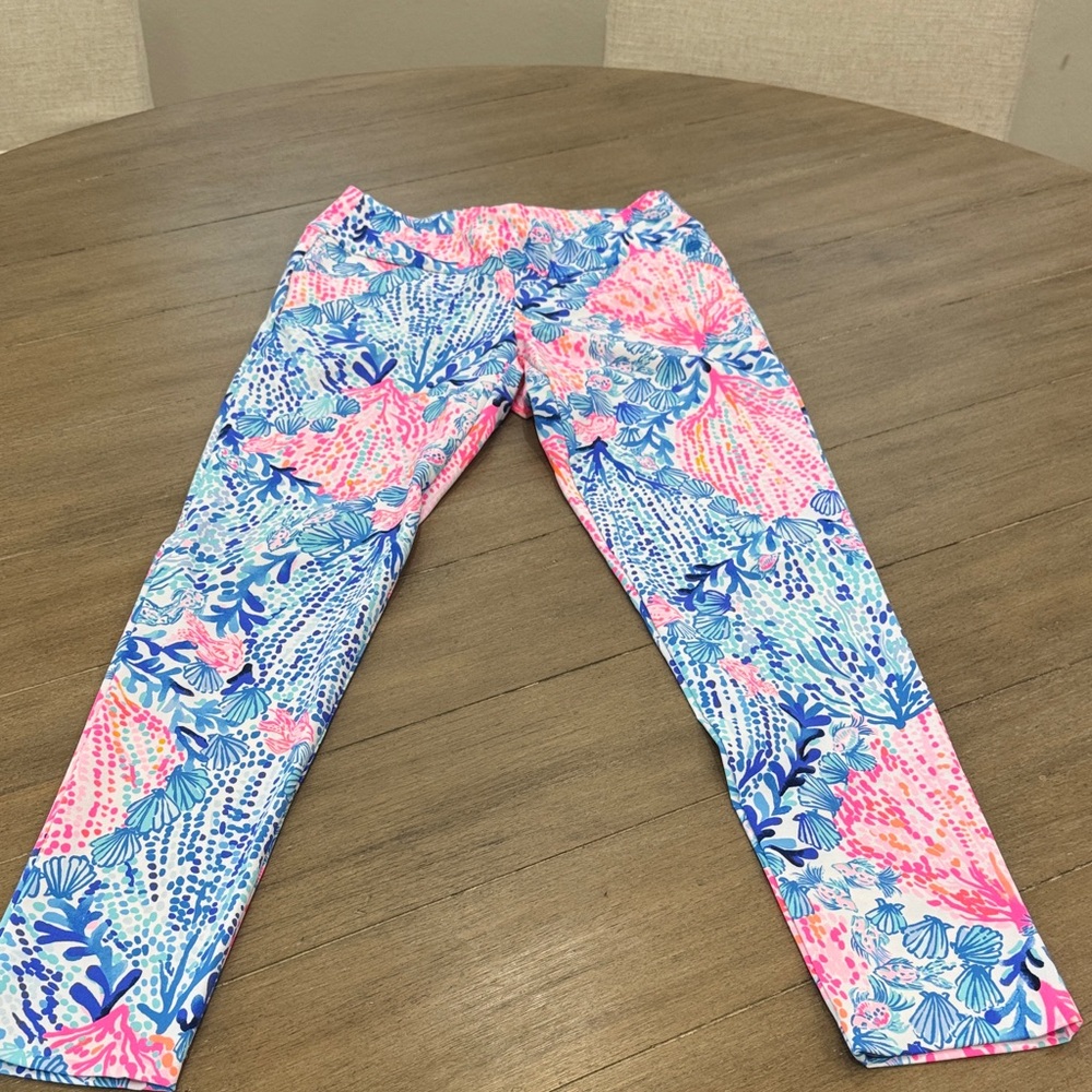 Lilly Pulitzer Pink and Blue Pants